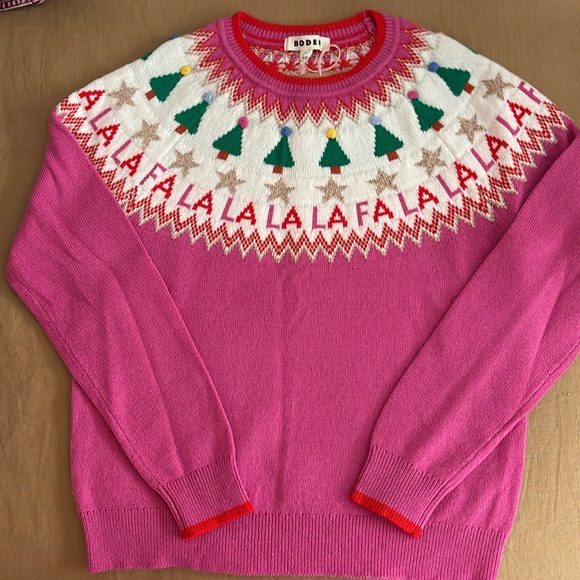Boden Women's Edie Fair Isle Sweater NWT size M - Picture 3 of 6